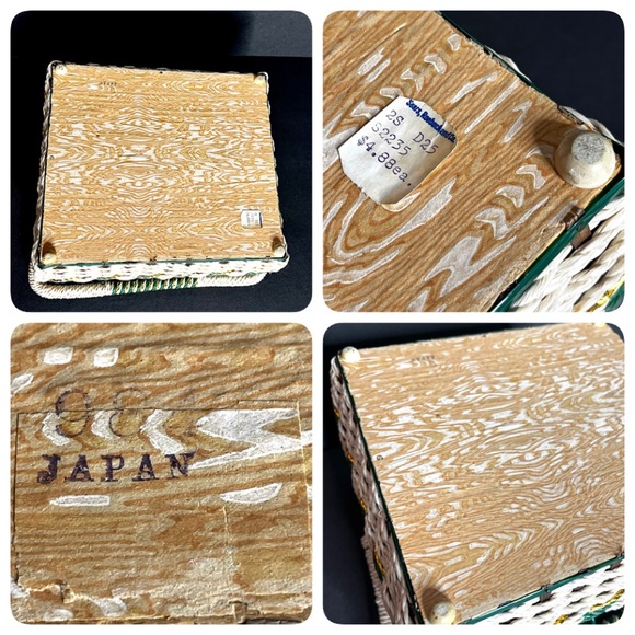 Dritz vintage square sewing basket #984 Made in Japan - Picture 15 of 15